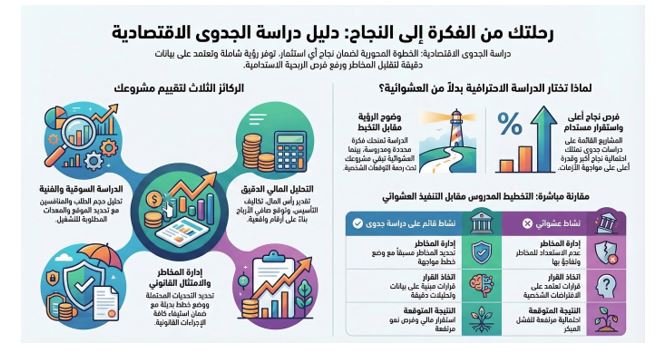 لكن هل تساءلت من قبل ما هي دراسة الجدوى الاقتصادية وما أهميتها؟