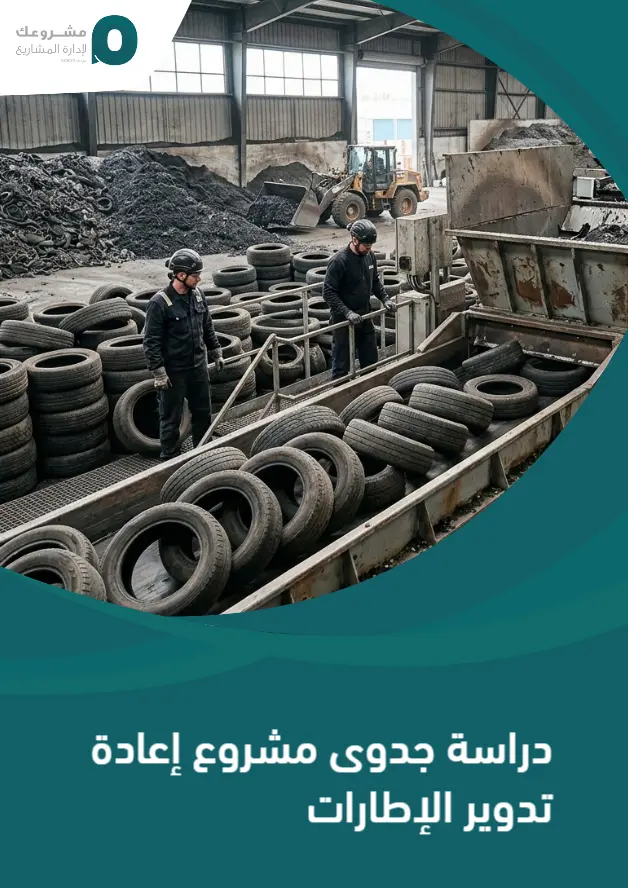 دراسة جدوى مشروع إعادة تدوير الإطارات