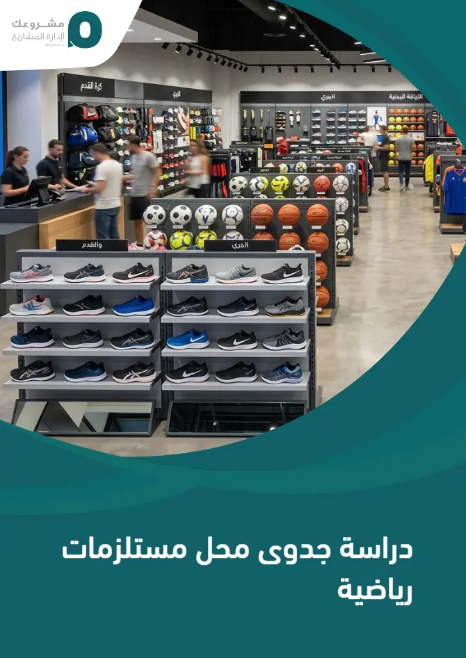 دراسة جدوى محل مستلزمات رياضية