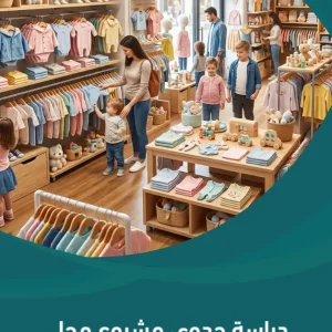 دراسة جدوى مشروع محل ملابس أطفال