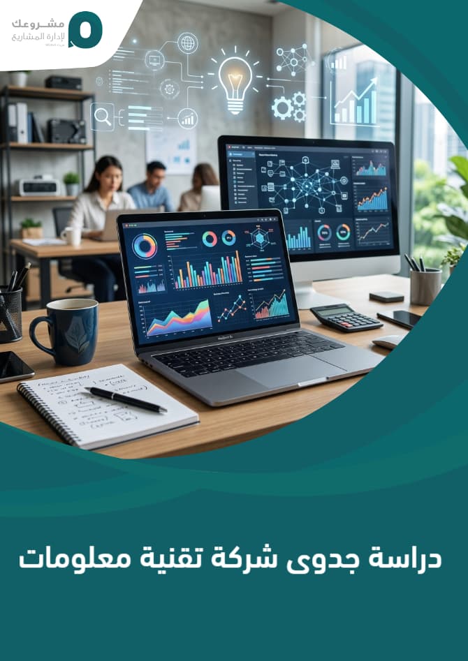دراسة جدوى شركة تقنية معلومات
