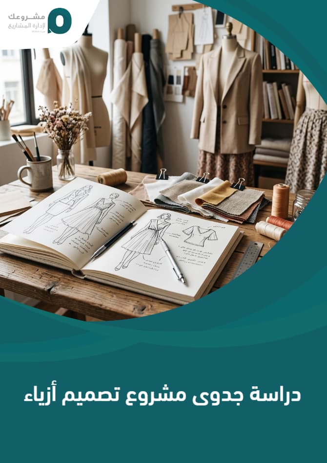 دراسة جدوى مشروع تصميم أزياء