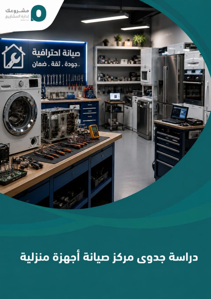 دراسة جدوى مركز صيانة أجهزة منزلية