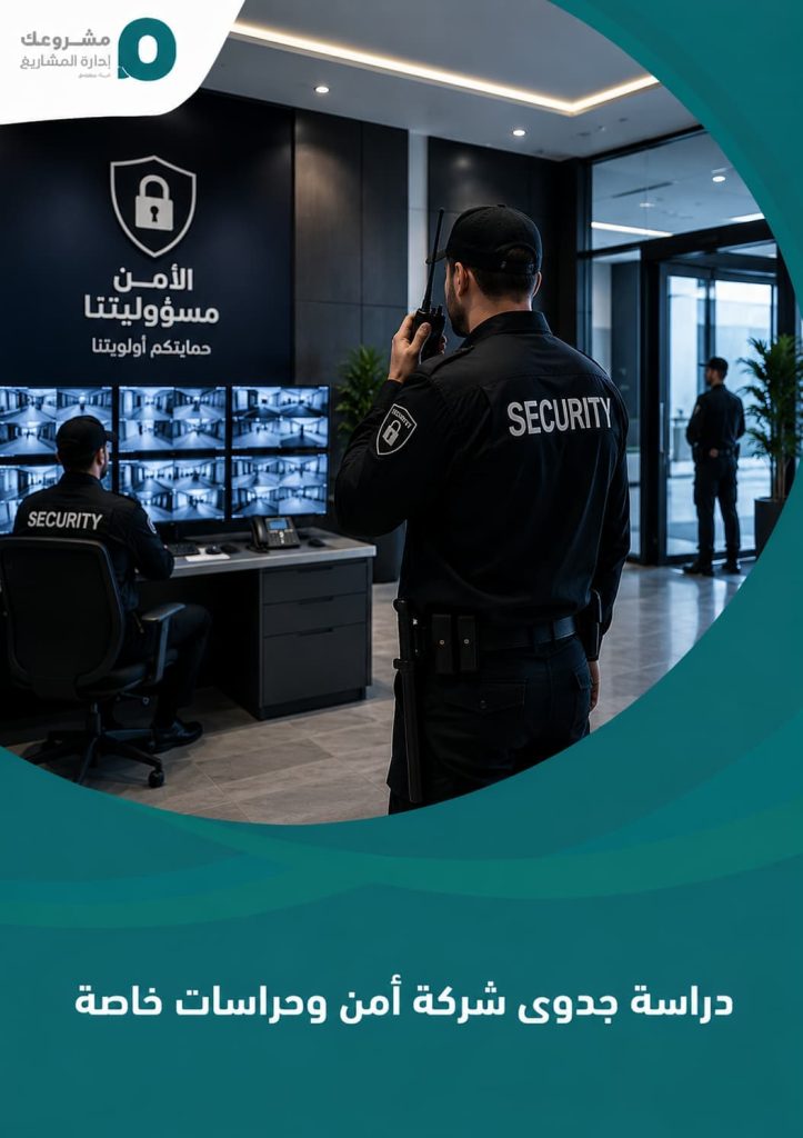 دراسة جدوى شركة أمن وحراسات خاصة