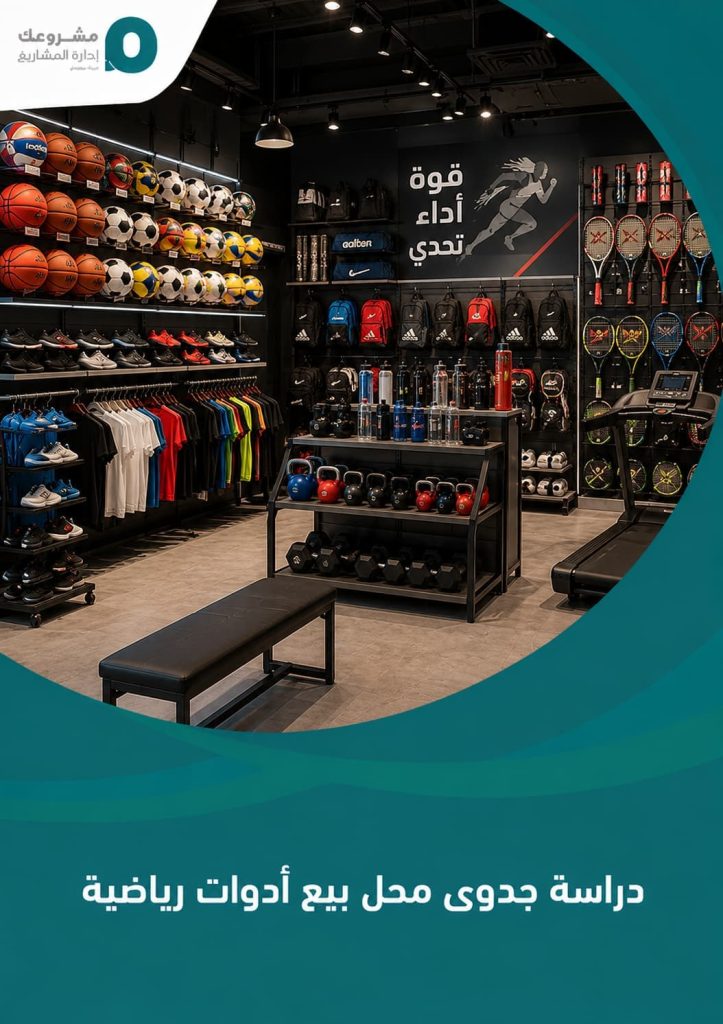 دراسة جدوى محل بيع أدوات رياضية