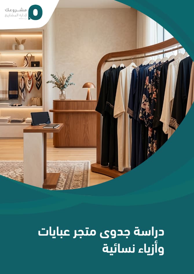 دراسة جدوى متجر عبايات وأزياء نسائية