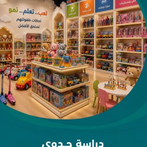 دراسة جدوى متجر ألعاب أطفال