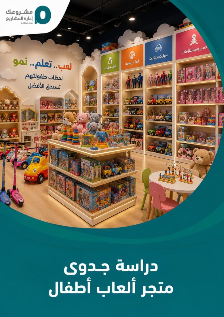 دراسة جدوى متجر ألعاب أطفال