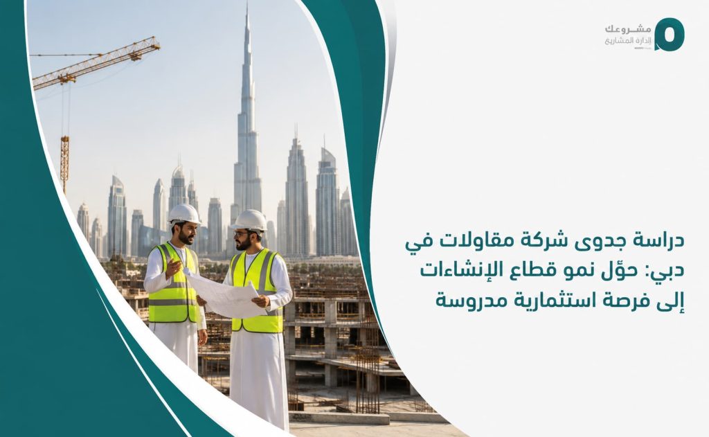 دراسة جدوى شركة مقاولات في دبي: حوّل نمو قطاع الإنشاءات إلى فرصة استثمارية مدروسة