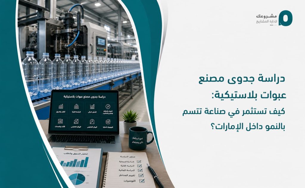 دراسة جدوى مصنع عبوات بلاستيكية: كيف تستثمر في صناعة تتسم بالنمو داخل الإمارات؟
