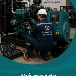 دراسة جدوى شركة صيانة مولدات كهربائية