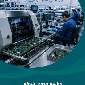 دراسة جدوى شركة تصنيع دوائر إلكترونية