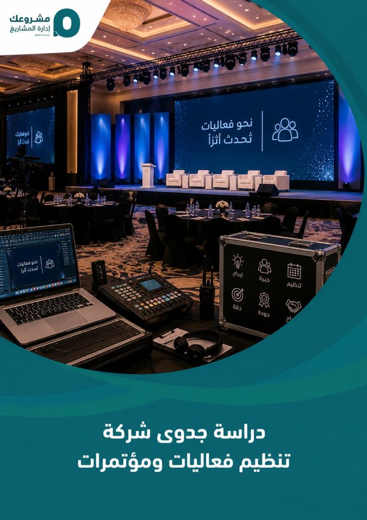 دراسة جدوى شركة تنظيم فعاليات ومؤتمرات