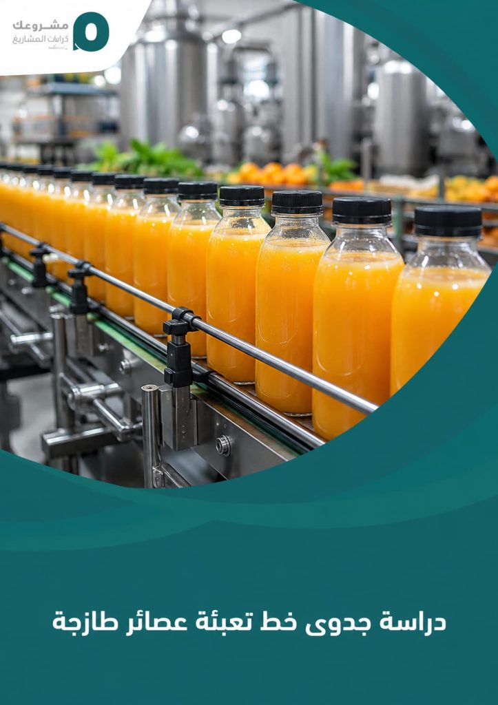 دراسة جدوى خط تعبئة عصائر طازجة