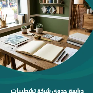 دراسة جدوى شركة تشطيبات وديكورات داخلية
